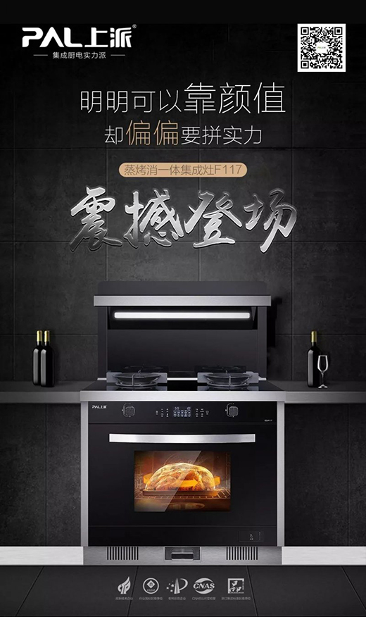 上派集成灶：你溫暖世界，我溫暖你!