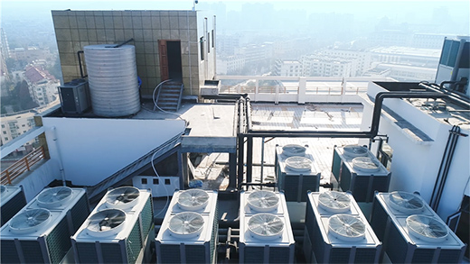 醫(yī)院采暖選紐恩泰空氣能熱泵，舒適度高、節(jié)能性強