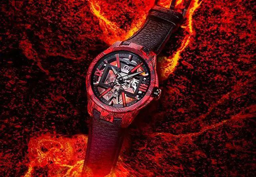 雅典表科技感十足，別與其他瑞士機(jī)械表