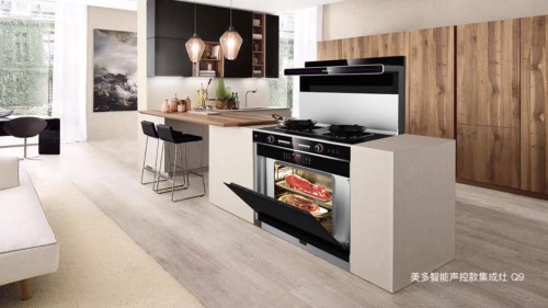 美多集成灶掌控智能廚房奧義，人機(jī)交互完美詮釋新廚界