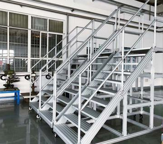 鋁型材過線梯是如何組裝的?