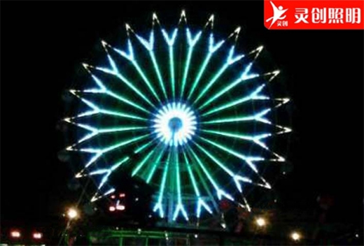 靈創(chuàng)照明|綻放一城美好，從摩天輪亮化開始
