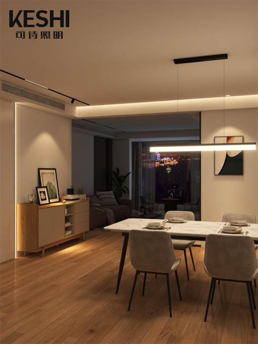 KESHI可詩照明餐廳燈光設(shè)計(jì) 打造舌尖上的光影空間