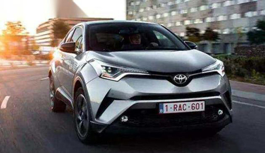 豐田C-HR登陸中國，配全LED漸進(jìn)轉(zhuǎn)向車燈