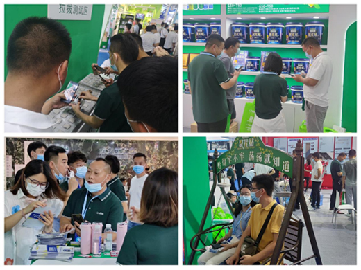 雷諾瓷磚膠閃耀亮相佛山陶博會，首日迎來開門紅!