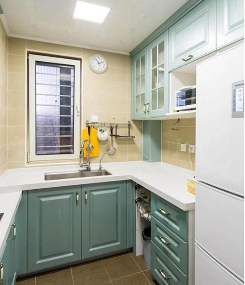 小戶型的廚房做個(gè)U型櫥柜可以嗎?