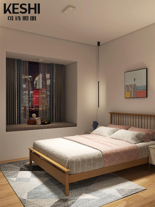 120.14m&sup2;三房兩廳 | KESHI可詩照明不吊頂全屋燈光設(shè)計(jì)