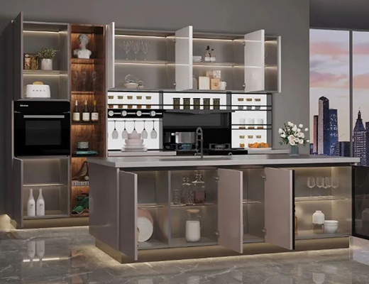 不銹鋼櫥柜，優(yōu)雅意式，演繹質(zhì)感美學(xué)