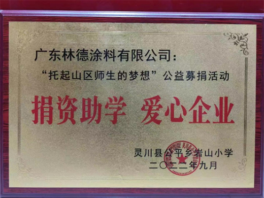 大愛無疆 同心筑夢——林德漆開展公益助學活動