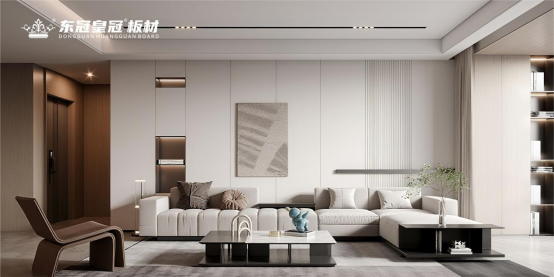 從花色到品質(zhì)，東冠皇冠板材如何讓高端家居“自帶光環(huán)”？