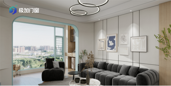 極加門窗：用莫蘭迪色系重構(gòu)空間美學(xué)，讓家成為流動(dòng)的藝術(shù)館