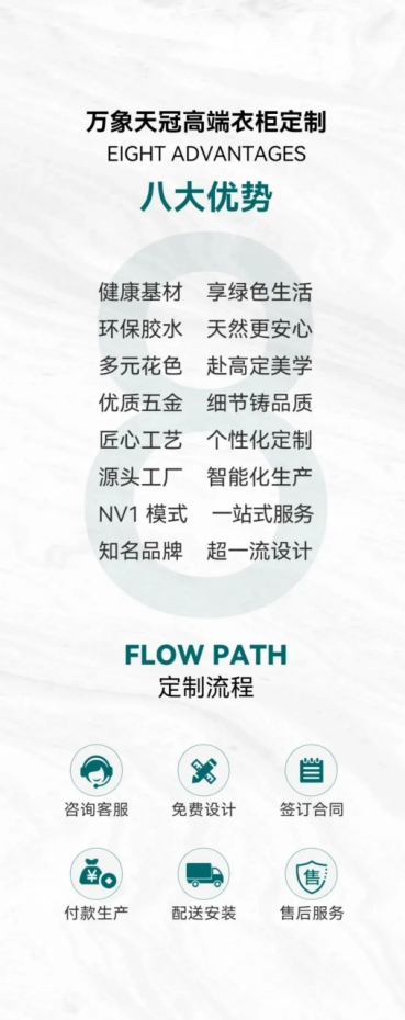 萬象天冠高端衣柜定制：現(xiàn)代簡約丨質(zhì)感與溫柔共生